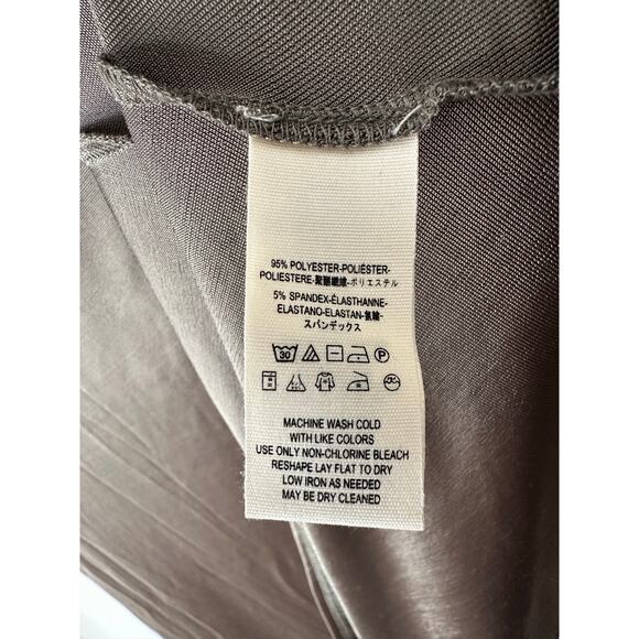 FREE PEOPLE Sage Green Soft Flowy Tulip Wrap High Low Style Maxi Skirt Size XS - Picture 8 of 9